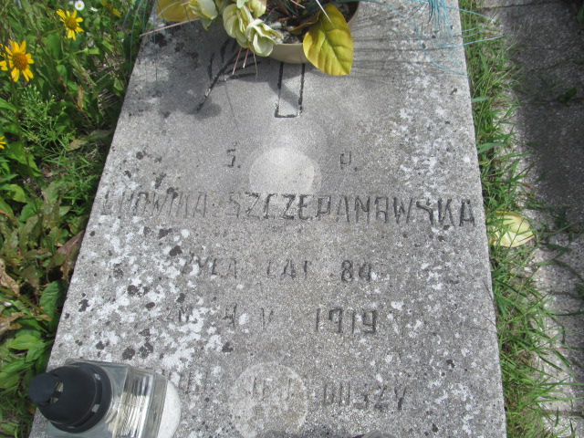 Ludwika SZCZEPANOWSKA 1850 Ciechocinek - Grobonet - Wyszukiwarka osób pochowanych