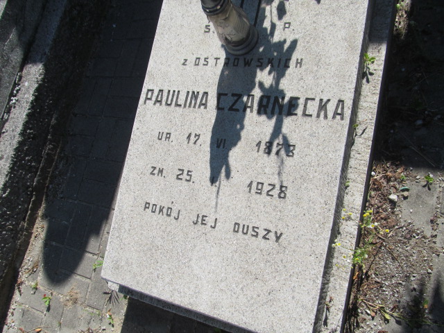 Paulina CZARNECKA 1878 Ciechocinek - Grobonet - Wyszukiwarka osób pochowanych