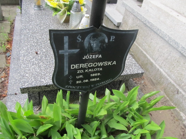 Józefa DERĘGOWSKA 1896 Ciechocinek - Grobonet - Wyszukiwarka osób pochowanych