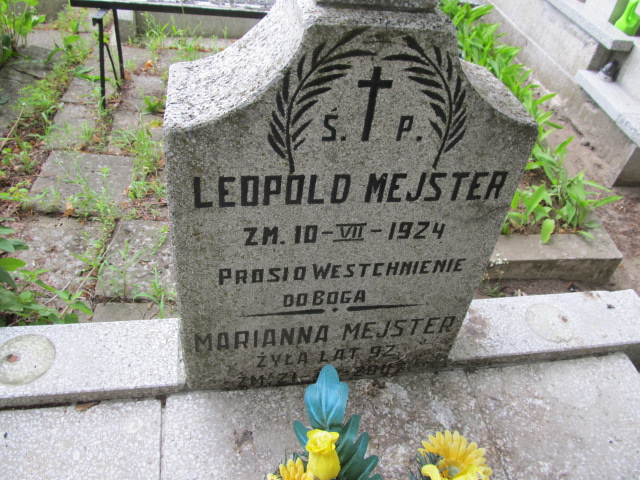 Leopold MEJSTER 1900 Ciechocinek - Grobonet - Wyszukiwarka osób pochowanych