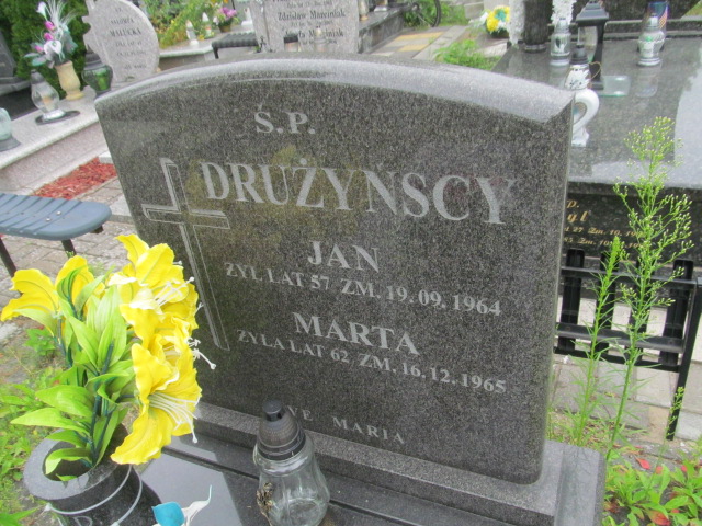 Marta DRUŻYŃSKA Ciechocinek - Grobonet - Wyszukiwarka osób pochowanych