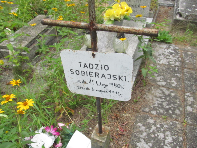 Tadeusz SOBIERAJSKI 1940 Ciechocinek - Grobonet - Wyszukiwarka osób pochowanych
