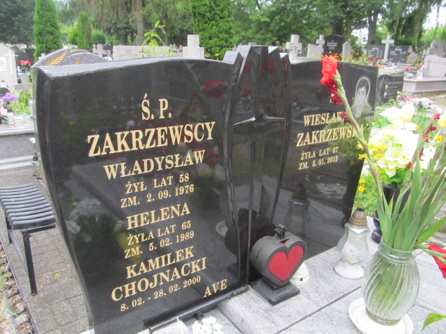 Wiesława ZAKRZEWSKA Ciechocinek - Grobonet - Wyszukiwarka osób pochowanych