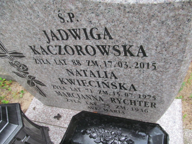 Jadwiga KACZOROWSKA 1927 Ciechocinek - Grobonet - Wyszukiwarka osób pochowanych