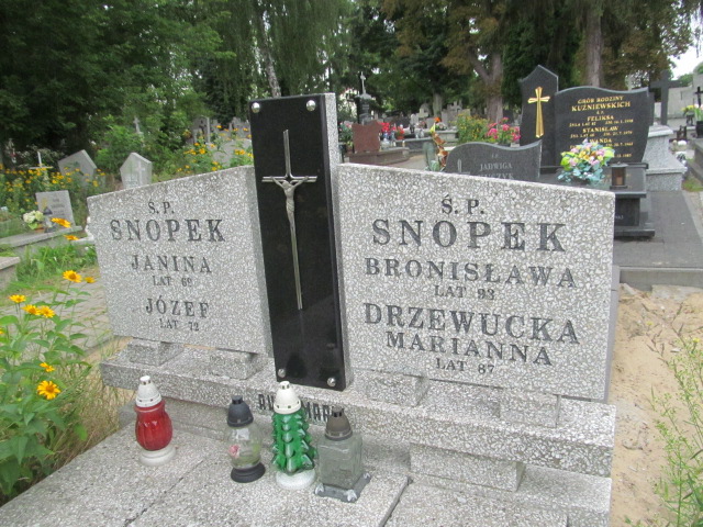 Bronisława SNOPEK 1900 Ciechocinek - Grobonet - Wyszukiwarka osób pochowanych