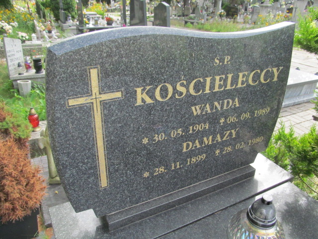 Wanda KOŚCIELCKA 1904 Ciechocinek - Grobonet - Wyszukiwarka osób pochowanych