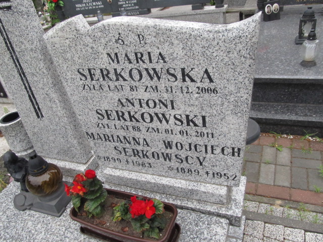 Maria SERKOWSKA 1925 Ciechocinek - Grobonet - Wyszukiwarka osób pochowanych