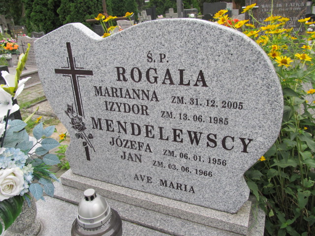 Józefa MENDELEWSKA 1900 Ciechocinek - Grobonet - Wyszukiwarka osób pochowanych