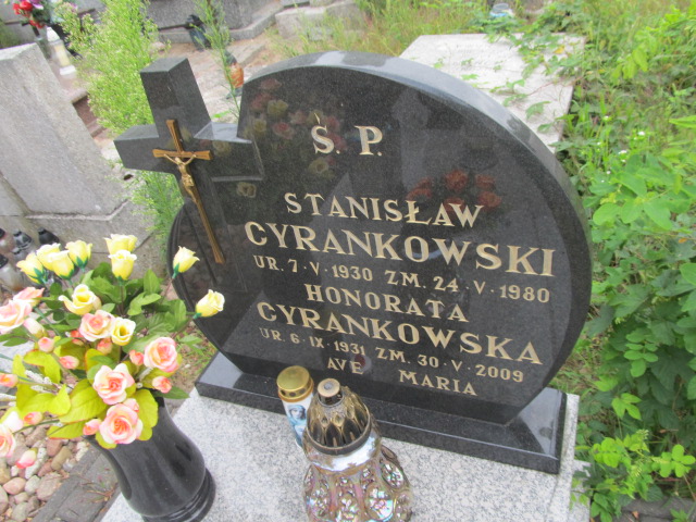 Honorata CYRANKOWSKA  1931 Ciechocinek - Grobonet - Wyszukiwarka osób pochowanych