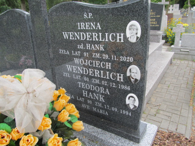 Irena WENDERLICH 1929 Ciechocinek - Grobonet - Wyszukiwarka osób pochowanych