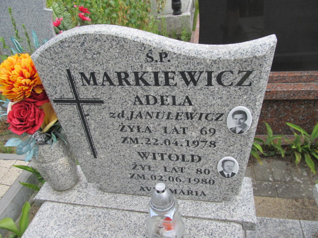 Adela MARKIEWICZ Ciechocinek - Grobonet - Wyszukiwarka osób pochowanych