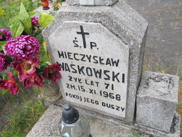Mieczysław WAŚKOWSKI 1941 Ciechocinek - Grobonet - Wyszukiwarka osób pochowanych
