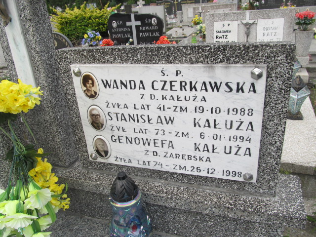 Stanisław KAŁUŻA 1921 Ciechocinek - Grobonet - Wyszukiwarka osób pochowanych