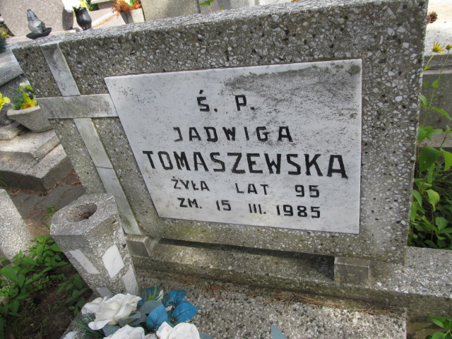 Jadwiga TOMASZEWSKA 1890 Ciechocinek - Grobonet - Wyszukiwarka osób pochowanych