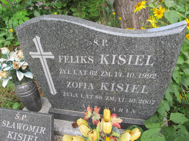 Zofia KISIEL/KISIEL 1923 Ciechocinek - Grobonet - Wyszukiwarka osób pochowanych