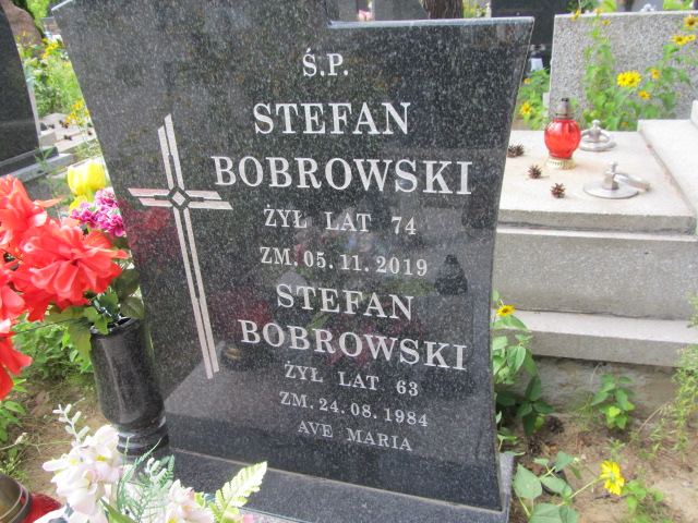 Stefan BOBROWSKI 1945 Ciechocinek - Grobonet - Wyszukiwarka osób pochowanych