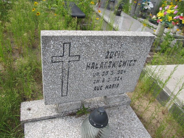 Zofia HAŁACZKIEWICZ 1904 Ciechocinek - Grobonet - Wyszukiwarka osób pochowanych