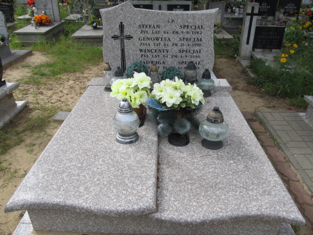 Grób GENOWEFA SPECJAŁ