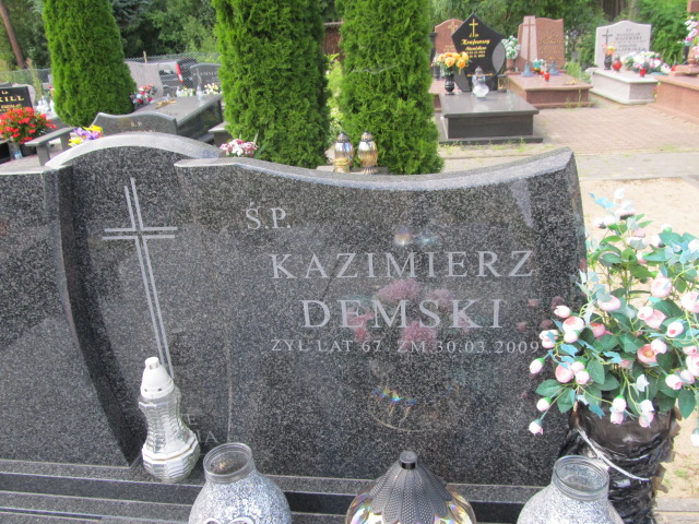 Kazimierz DEMSKI 1942 Ciechocinek - Grobonet - Wyszukiwarka osób pochowanych