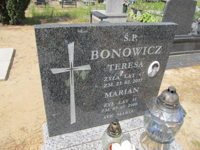 Marian BONOWICZ 1949 Ciechocinek - Grobonet - Wyszukiwarka osób pochowanych