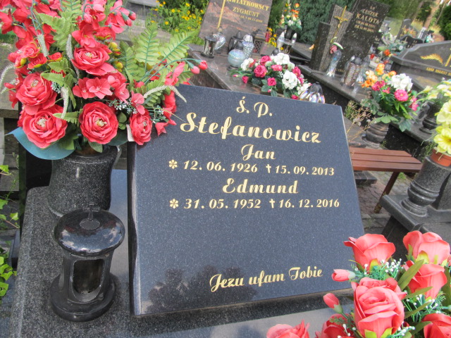 Edmund STEFANOWICZ 1952 Ciechocinek - Grobonet - Wyszukiwarka osób pochowanych