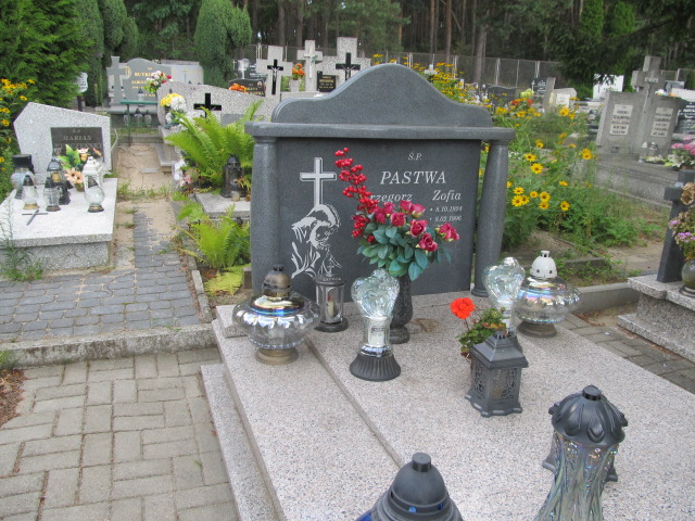 Grób ZOFIA PASTWA