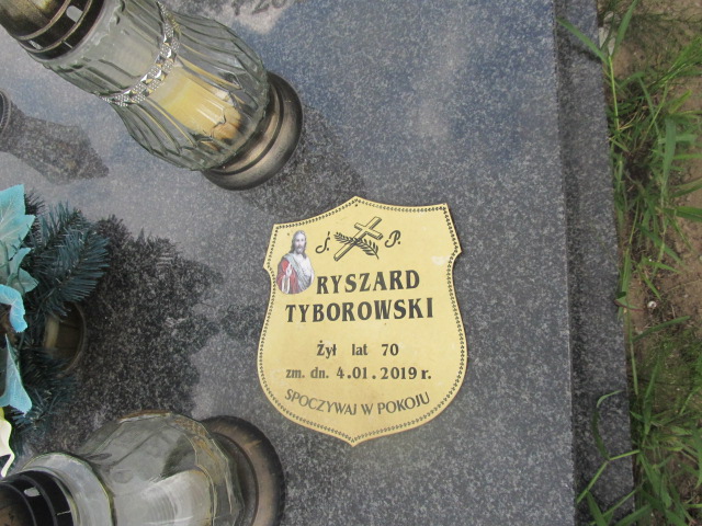 RYSZARD JÓZEF TYBOROWSKI 1948 Ciechocinek - Grobonet - Wyszukiwarka osób pochowanych