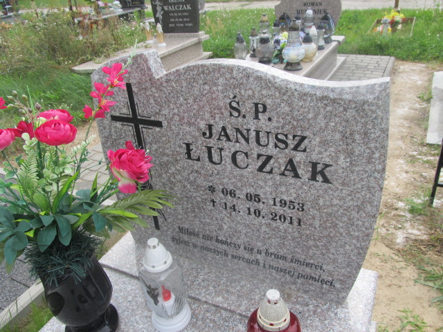 Janusz ŁUCZAK 1953 Ciechocinek - Grobonet - Wyszukiwarka osób pochowanych